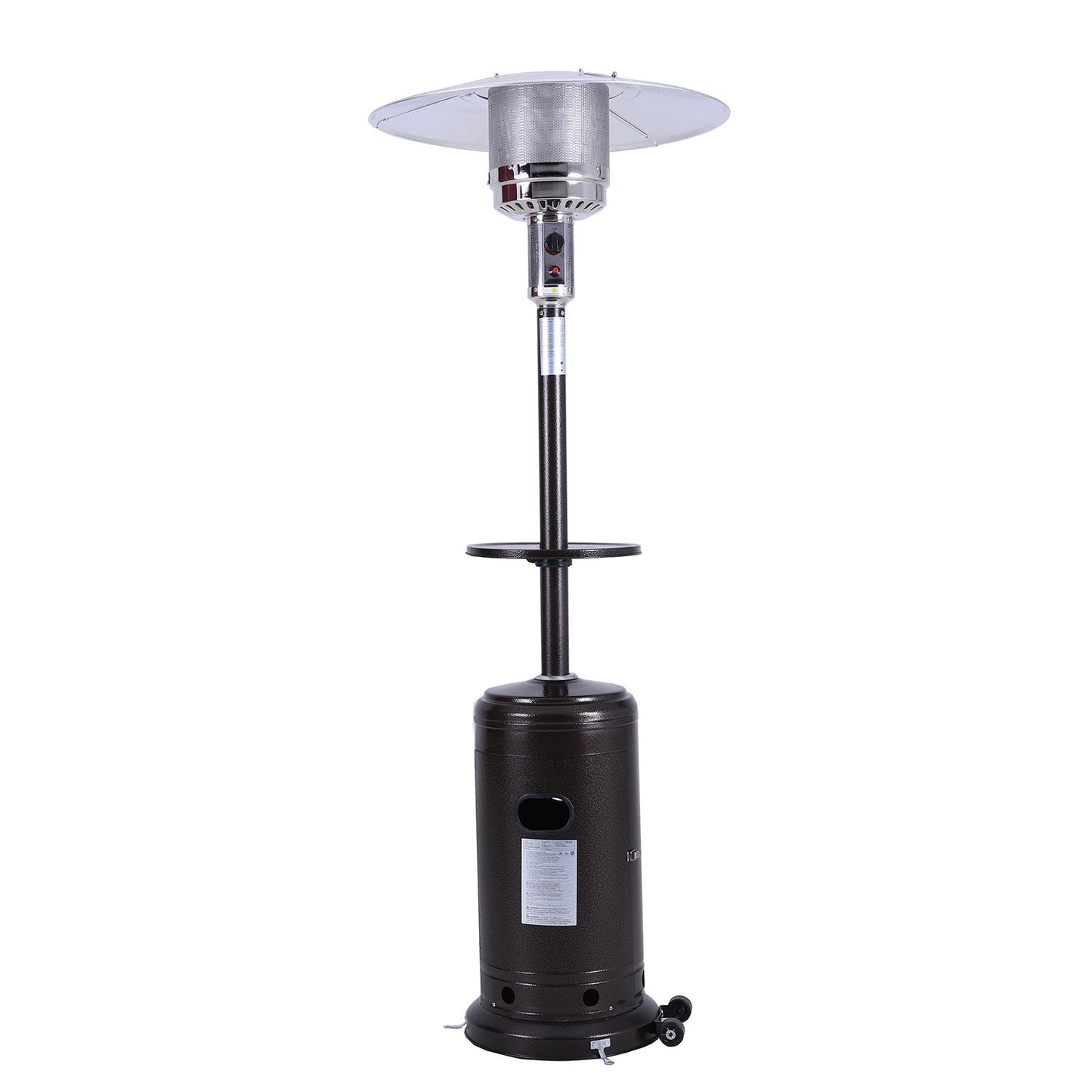 Sophia & William 48,000 BTU Freestanding Paopane Patio Heater - Bronze