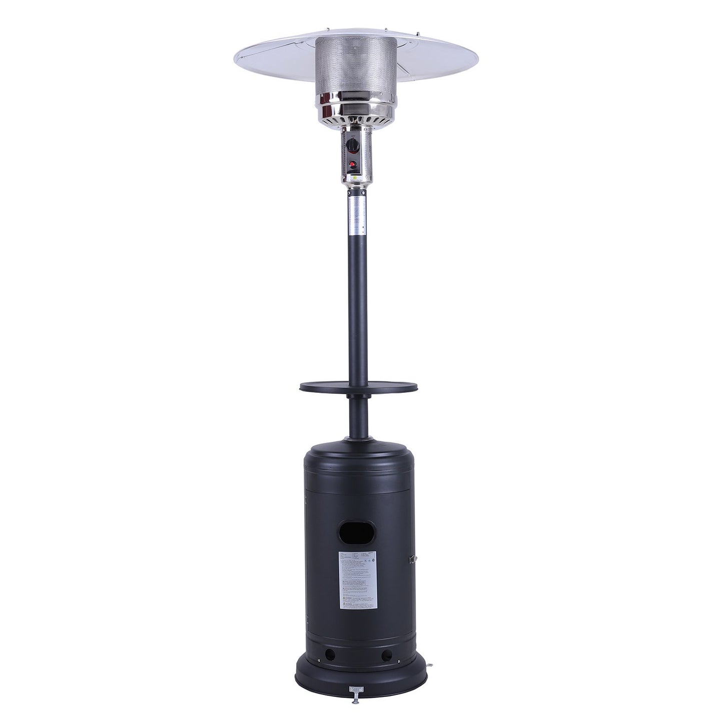 Sophia & William 48,000 BTU Freestanding Paopane Patio Heater - Black