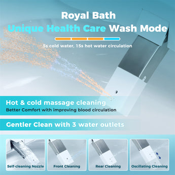 Built -in Tank One-Piece Smart Toilet with Bidet