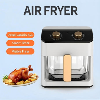 Alpha Voltage Air Fryer – Smarter, Safer, and Quieter Cooking