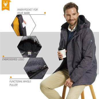 ALPHA CAMP Outdoor Thermal Jacket – Your Warmth Shield for Winter Adventures