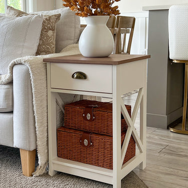 Shop this functional side table & nightstand.