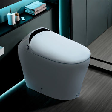 Shop a modern smart toilet with built-in bidet and heated seat.