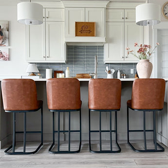 Shop our comfortable and stylish counter stools, perfect for enhancing your kitchen space and providing cozy seating for any occasion!