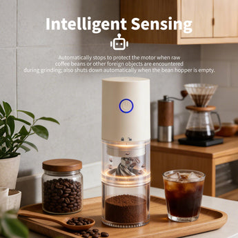 Alpha voltage USB - Type - C Rechargeable Coffee Grinder