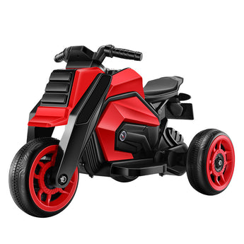 Little Rancher Kids Electric Ride On Toy Motorcycle, 3-Wheel Battery Powered Rideable Toy Vehicle with Remote Control, Anti-Flat Solid Tires, Built-in Steel Frame, Rechargeable Children Driving Car for kids
