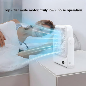 Alpha Voltage USB - C Rechargeable Desk Fan