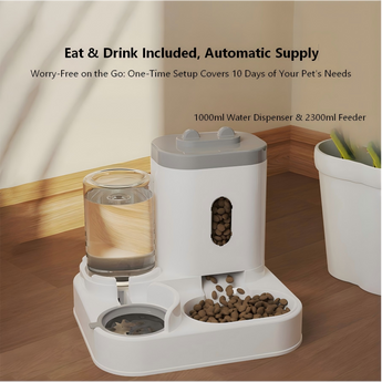 PetAcademy Automatic Pet Feeder & Waterer – Your Pet’s All - in - One Care Solution