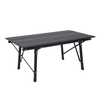 CUSHION-MAX Adjustable Height Camping Table