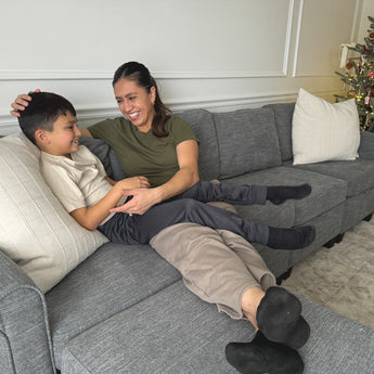 Slate Modular Grey Sectional Sofa with 2 Chaises