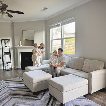 Shop the modular sectional sofa couch with 3 chaises for the ultimate blend of style and versatility