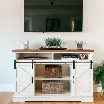 Shop now to elevate your home with our versatile TV stand and sideboard cabinet, perfect for adding style and functionality to any space!