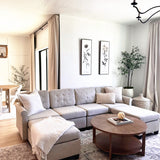 Discover the ultimate blend of style and practicality with our White Modular Couch with Storage, designed to elevate your living space while keeping your essentials neatly organized.