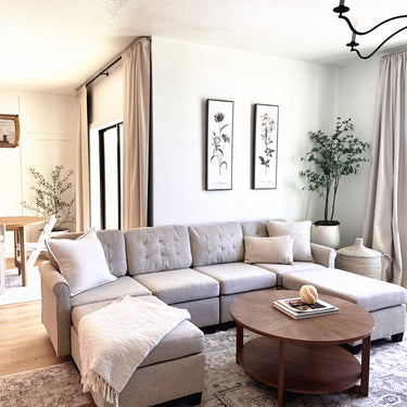 Discover the ultimate blend of style and practicality with our White Modular Couch with Storage, designed to elevate your living space while keeping your essentials neatly organized.