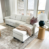 Shop the White Modular Sectional Couch today to elevate your living space with style and comfort!