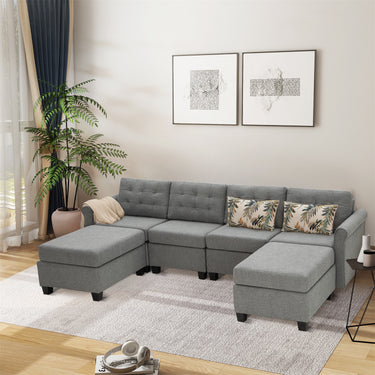 Shop the perfect sectional sofa with two chaises to elevate your living space and create an inviting area for relaxation and gatherings with family and friends!