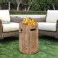 Sophia & William 16" Cylindrical Patio Gas Fire Pit CSA Certificated 30000 BTU