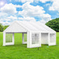 Sophia & William 16' x 20' Outdoor Party Wedding Tent Heavy Duty Canopy with 6 Removable Sidewalls