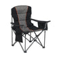 Sophia&William Outdoor Oversized Folding Camping Chair, Black