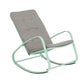 Sophia & William Outdoor Padded Rocking Chairs with Green E-coated Steel Frame