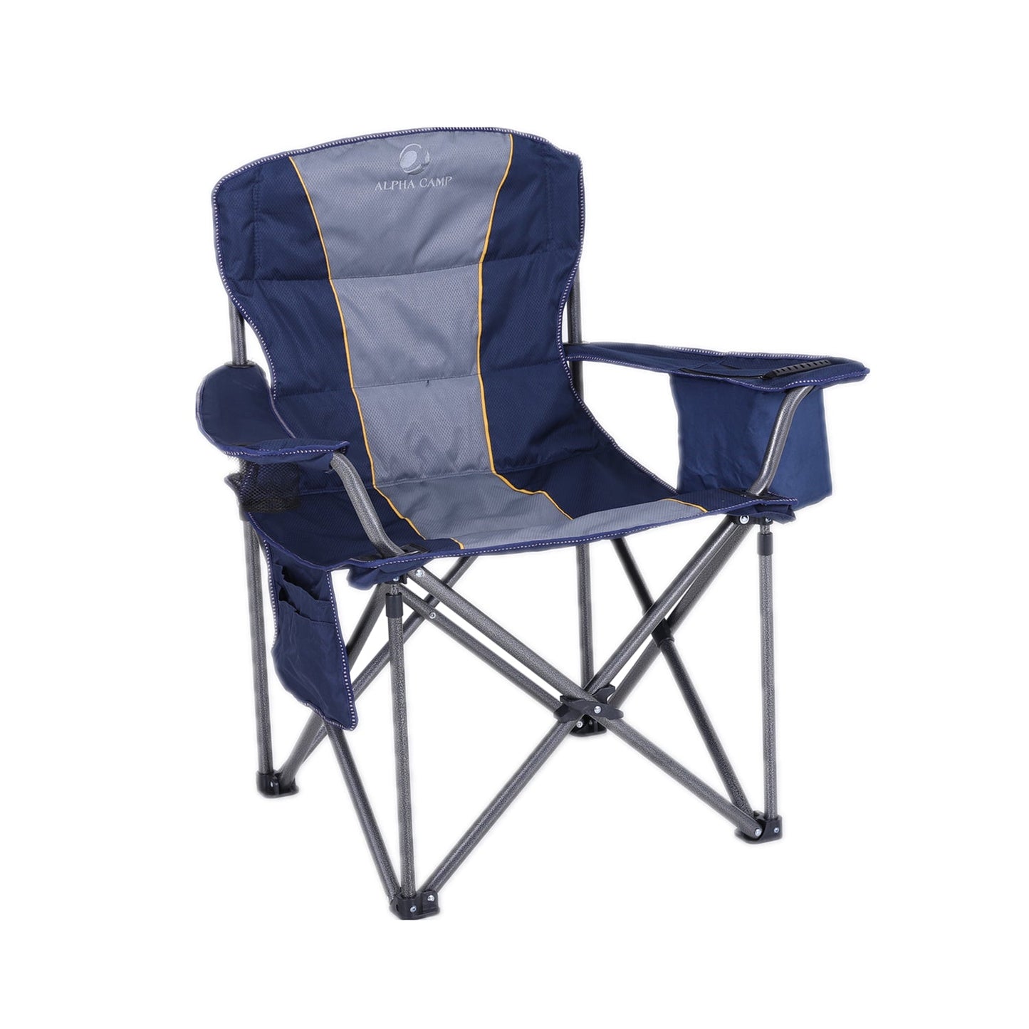 Sophia&William Outdoor Oversized Folding Camping Chair, Blue